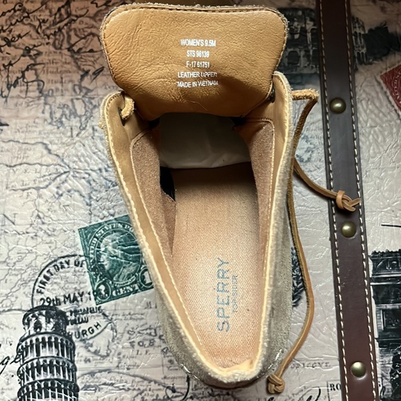 Sperry taupe wedge ankle boots - Picture 2 of 5